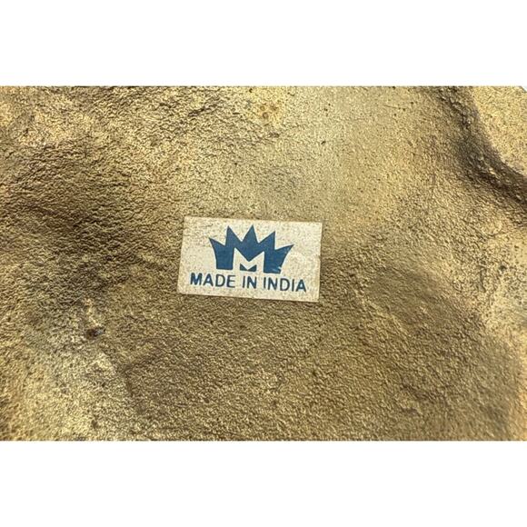 Vtg Brass Angel Fish Wall Hanging Decor Set Of 4 Nautical Sea Life MCM Patina - Picture 8 of 8